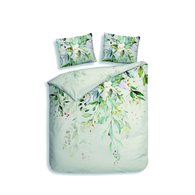 Heckett & Lane Rein Dekbedovertrek 200x200/220 Green Heckett & Lane Rein Dekbedovertrek 200x200/220 Green