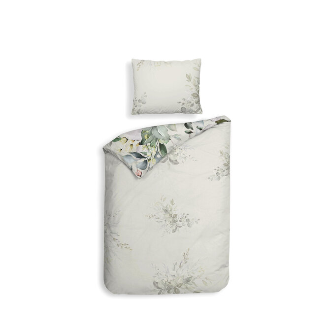 Heckett & Lane Rein Dekbedovertrek 200x200/220 Green Heckett & Lane Rein Dekbedovertrek 200x200/220 Green