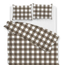 Zo! Home Zo! Home Quattro di Lino Housse de Couette 200x200/220 Palm Taupe