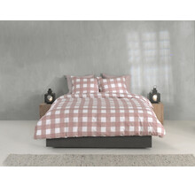 Zo! Home Quattro di Lino Housse de Couette 140x200/220 Shell Nude