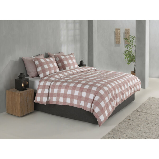 Zo! Home Quattro di Lino Dekbedovertrek 240x200/220 Shell Nude