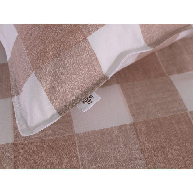 Zo! Home Quattro di Lino Housse de Couette 240x200/220 Shell Nude