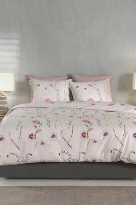 Zo! Home Gerbera Dekbedovertrek 140x200/220 Beige