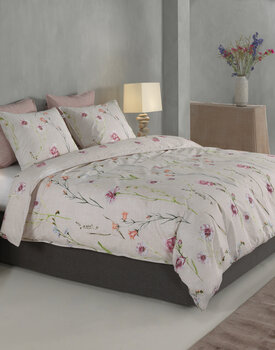 Zo! Home Gerbera Dekbedovertrek 140x200/220 Beige