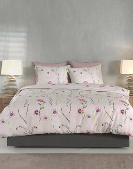 Zo! Home Gerbera Dekbedovertrek 200x200/220 Beige