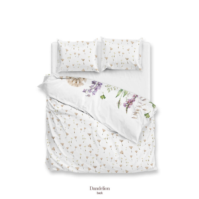 Zo! Home Dandelion Dekbedovertrek 200x200/220 White