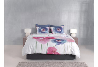 Zo! Home Poppy Housse de Couette 200x200/220 Blanc