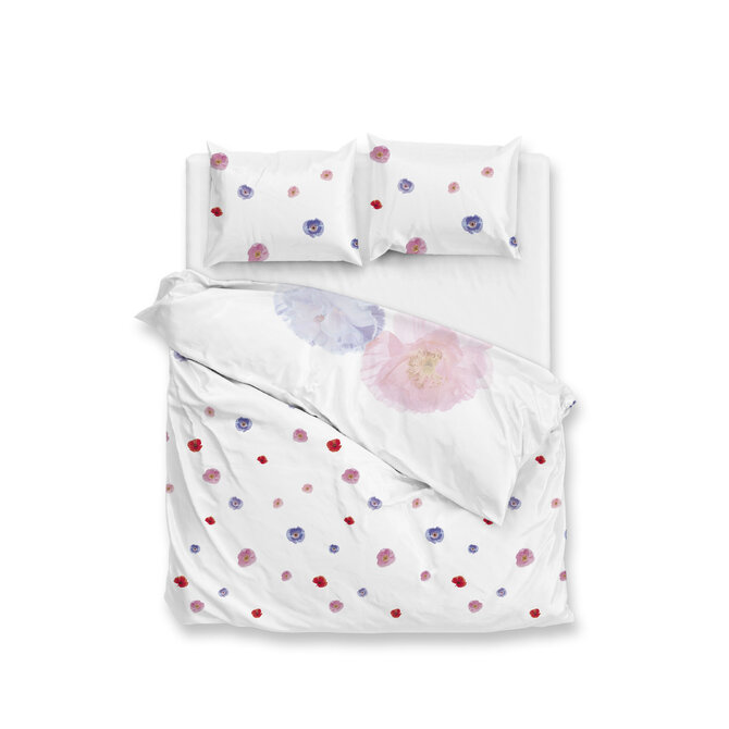 Zo! Home Poppy Dekbedovertrek 200x200/220 White