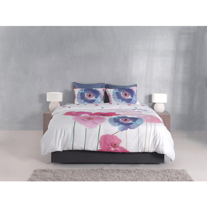 Zo! Home Poppy Dekbedovertrek 240x200/220 White