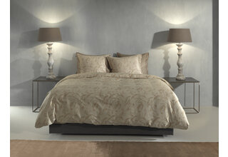Zo! Home Fiori di Satinado Housse de Couette 200x200/220 Forest Sand