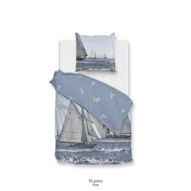 Zo! Home Regatta Housse de couette 240x200/220 Bleu