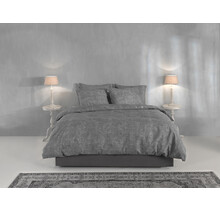 Zo ! Housse de couette Home Paisley di Lino 140x200/220 Gris Foncé