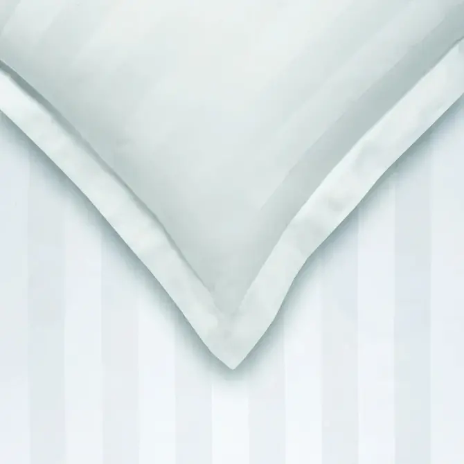 Vandyck PURITY 94 STRIPE 600CT 1 personne (140x200/220) blanc