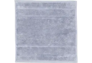 Cawö Noblesse² Uni Gezichtsdoekje blau 30/30