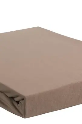 Beddinghouse Jersey Lycra Hoeslaken 180/200x200/220 cm  Taupe