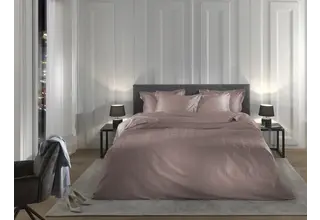 Heckett & Lane - Housse de couette Diamante 200x200/220 Canyon Rose