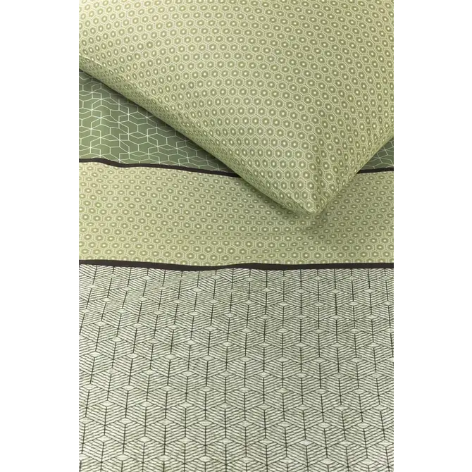 Beddinghouse Dekbedovertrek Norah Green 240x200/220