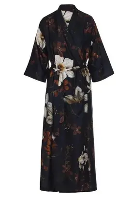 Essenza pour Mauritshuis Jula Daffodils Reunited Kimono L Noir