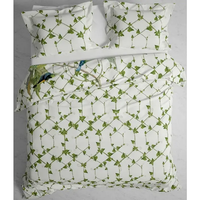 Heckett & Lane Gilbert Dekbedovertrek 140x200x200/220/220 White