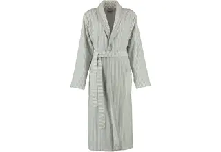 Cawö Peignoir pour dames avec col châle 3423 Silber 40