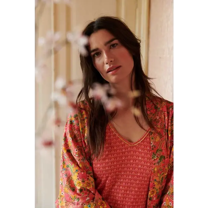 Pip Studio Toy Short Sleeve Rococo Red L Pip Studio Toy Short Sleeve Rococo Red L