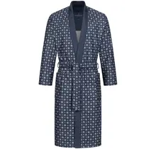 Morgenstern herenbadjas Ken marine Maat L