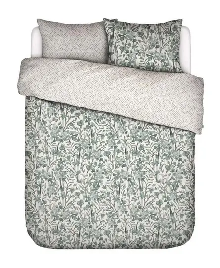 Covers & Co Floral fiesta Dekbedovertrek  200x220+2/60x70 Groen