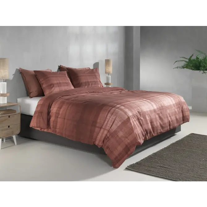 Zo!Home Housse de couette Marley 200x200/220 Rio Red