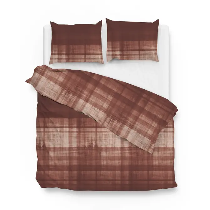 Zo!Home Housse de couette Marley 200x200/220 Rio Red