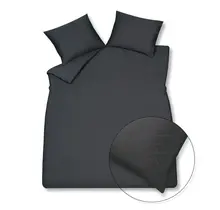 Vandyck Purity Monaco Dekbedovertrek Lits-jumeaux (240x200/220) off black