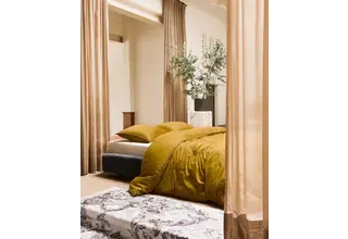 Essenza Minte  dekbedovertrek Olive 1p set 140x220