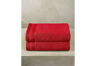 De Witte Lietaer badhanddoek Excellence 70x140 chili pepper