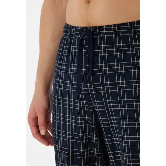 Schiesser Pyjama long bleu nuit 180271 54/XL