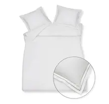 Vandyck Purity Naples Housse de couette 1 personne (140x200/220) sable