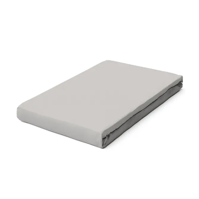 Schlafgut Pure Jersey Topper Hoeslaken L - 140x200 - 160x220 511 Grey Light