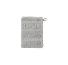 Cawö Noblesse Uni Gant de toilette Argent