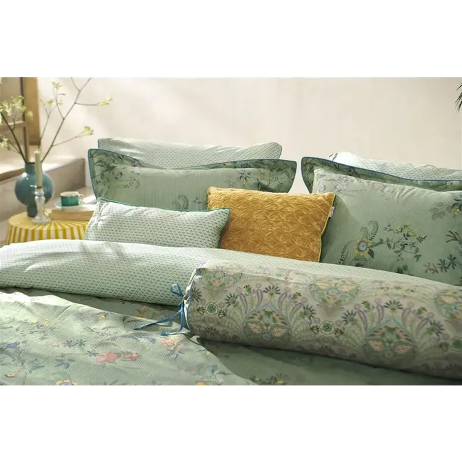 Pip Studio Housse de Couette Amor De Dios Vert 140x200/220 cm Pip Studio Housse de Couette Amor De Dios Vert 140x200/220 cm