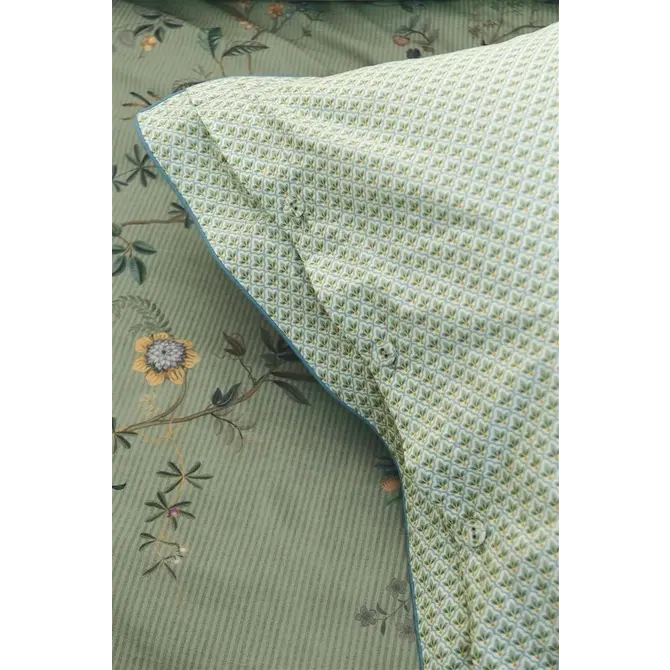 Pip Studio Housse de Couette Amor De Dios Vert 140x200/220 cm Pip Studio Housse de Couette Amor De Dios Vert 140x200/220 cm