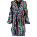 Cawö Cawö Dames Badjas kort met Capuchon 7049 Multi 42