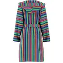Cawö Cawö Dames Badjas kort met Capuchon 7049 Multi 42
