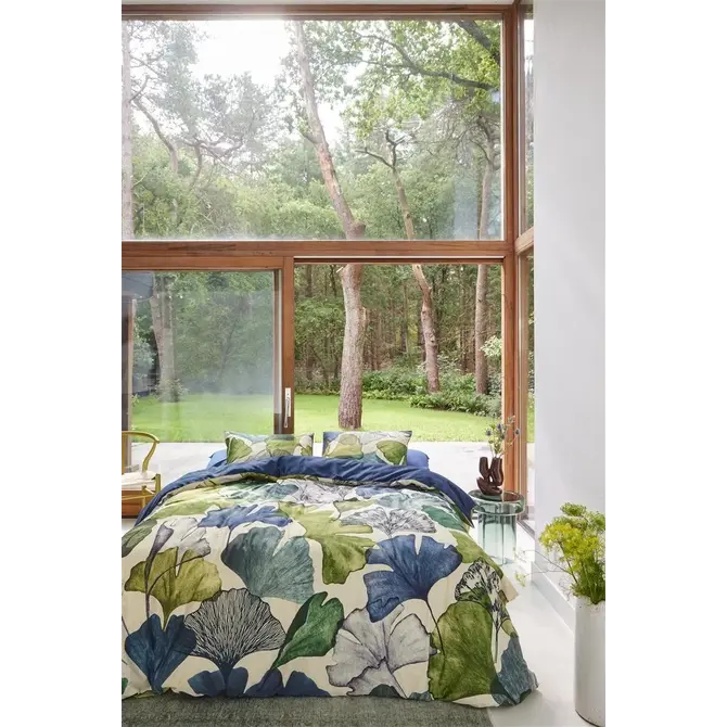 Beddinghouse Dekbedovertrek Sue Blue Green 260x200/220 cm Beddinghouse Dekbedovertrek Sue Blue Green 260x200/220 cm