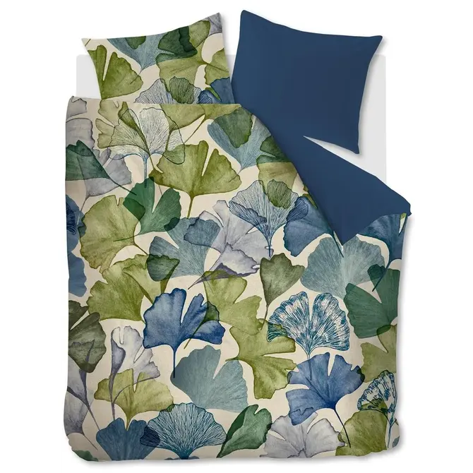 Beddinghouse Dekbedovertrek Sue Blue Green 260x200/220 cm Beddinghouse Dekbedovertrek Sue Blue Green 260x200/220 cm