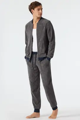 Schiesser House suit gris foncé 178041 54/XL