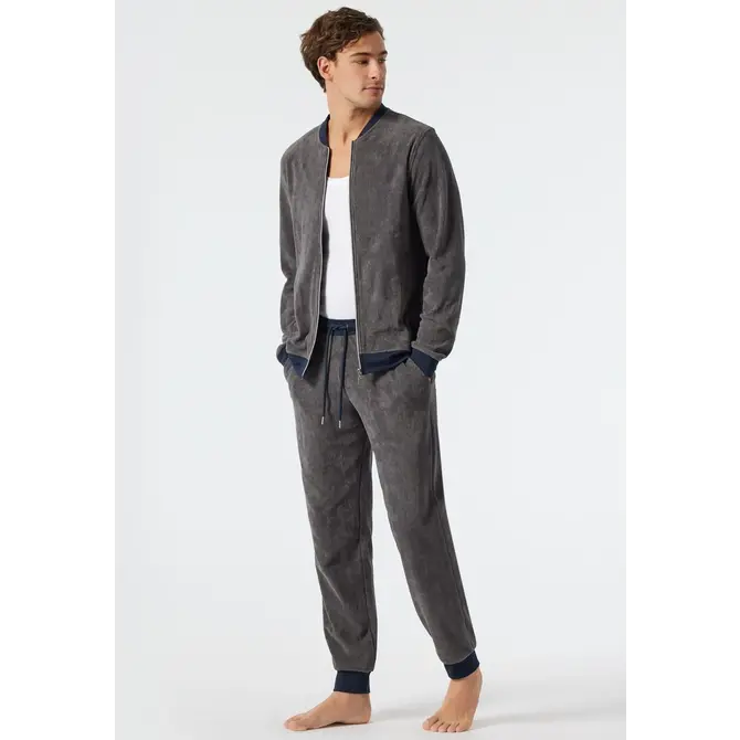 Schiesser House suit gris foncé 178041 54/XL