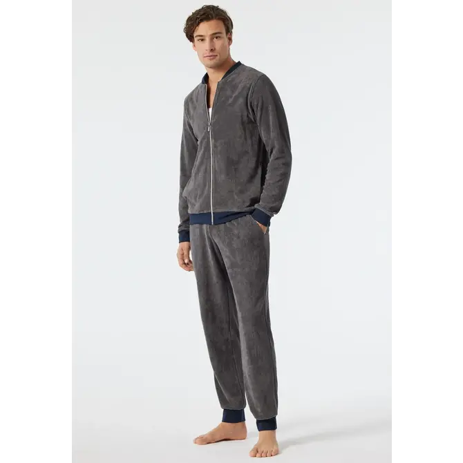 Schiesser House suit gris foncé 178041 54/XL