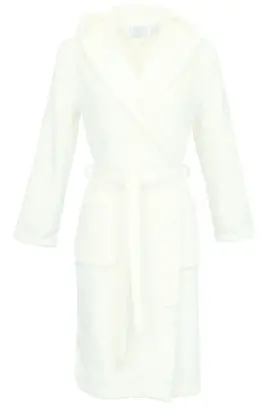 Carl Ross Ladies Bathrobe Fleece Second Life milk 40/42