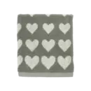 Bunzlau Castle Bunzlau Castle Kitchen Towel Hearts Dark Green (essuie-tout en forme de château)