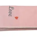 David Fussenegger David Fussenegger SILVRETTA cotton plaid - peace 200x140 cm rosé