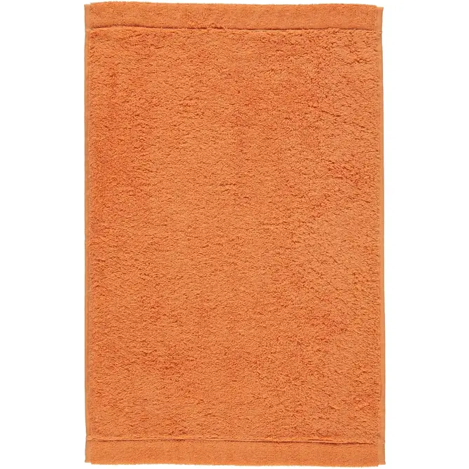 Cawo Lifestyle Uni Guest towel Tangerine