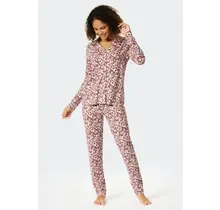 Schiesser Pyjama long prune 176996 46/3XL